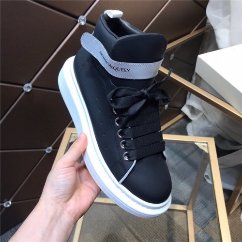Replica Alexander McQueen High Tops Shoes For Men #834257 $115.00 USD for Wholesale