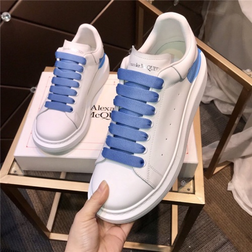 Replica Alexander McQueen Casual Shoes For Women #834262 $108.00 USD for Wholesale