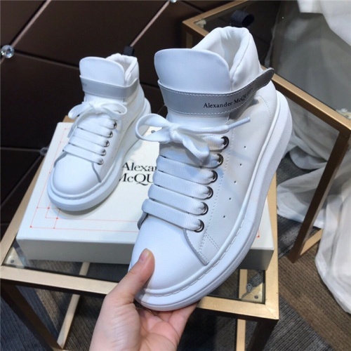 Replica Alexander McQueen High Tops Shoes For Women #834269 $115.00 USD for Wholesale
