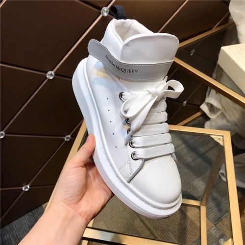 Replica Alexander McQueen High Tops Shoes For Women #834269 $115.00 USD for Wholesale