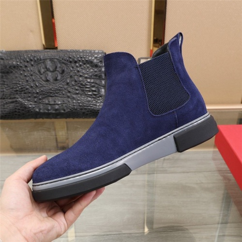 Replica Salvatore Ferragamo Boots For Men #834282 $88.00 USD for Wholesale