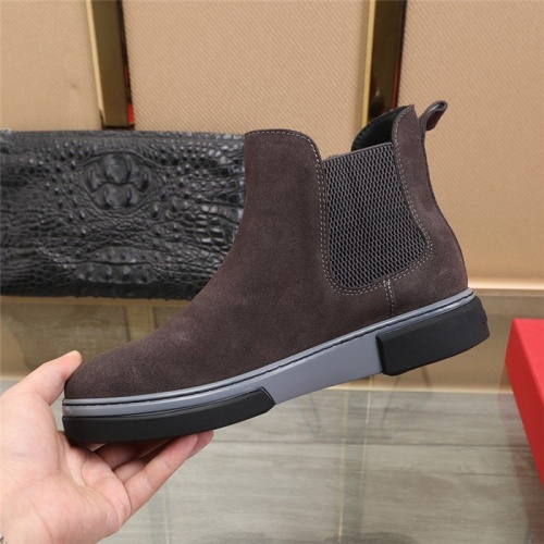 Replica Salvatore Ferragamo Boots For Men #834283 $88.00 USD for Wholesale