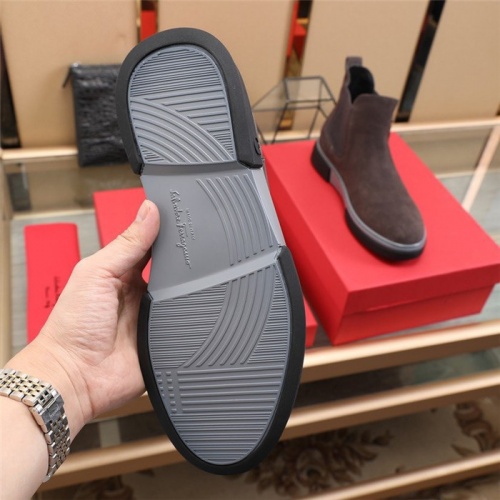 Replica Salvatore Ferragamo Boots For Men #834283 $88.00 USD for Wholesale