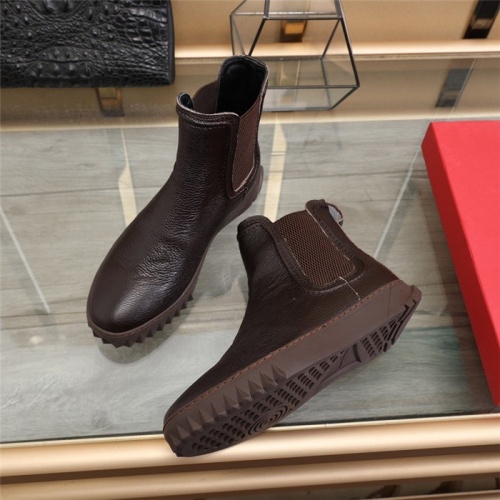 Replica Salvatore Ferragamo Boots For Men #834286 $92.00 USD for Wholesale