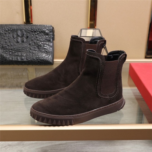Salvatore Ferragamo Boots For Men #834289 $92.00 USD, Wholesale Replica Salvatore Ferragamo Boots