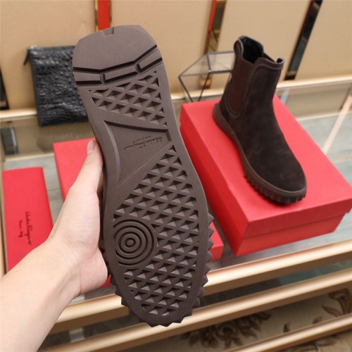 Replica Salvatore Ferragamo Boots For Men #834289 $92.00 USD for Wholesale