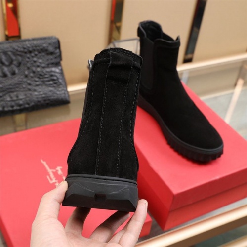 Replica Salvatore Ferragamo Boots For Men #834290 $92.00 USD for Wholesale