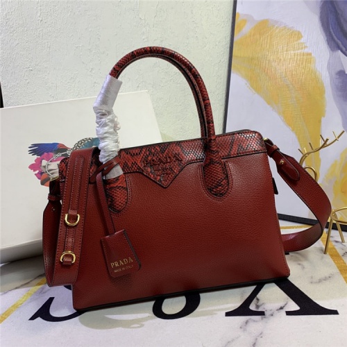 Prada AAA Quality Handbags For Women #834469 $105.00 USD, Wholesale Replica Prada AAA Quality Handbags