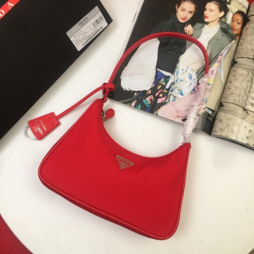 Prada AAA Quality Shoulder Bags For Women #834488 $88.00 USD, Wholesale Replica Prada AAA Quality Handbags