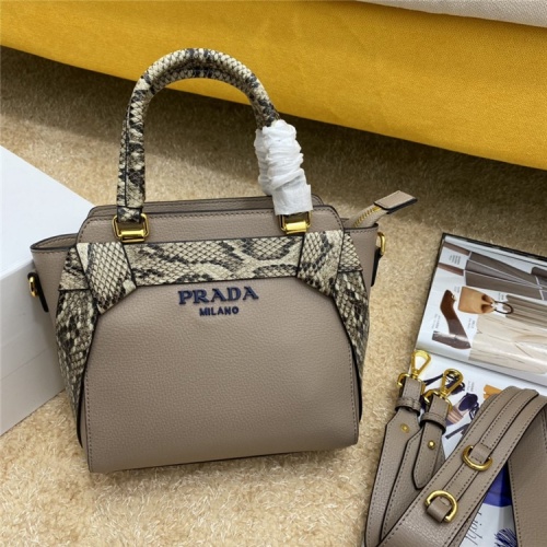 Prada AAA Quality Handbags For Women #834493 $100.00 USD, Wholesale Replica Prada AAA Quality Handbags