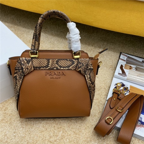 Prada AAA Quality Handbags For Women #834498 $100.00 USD, Wholesale Replica Prada AAA Quality Handbags