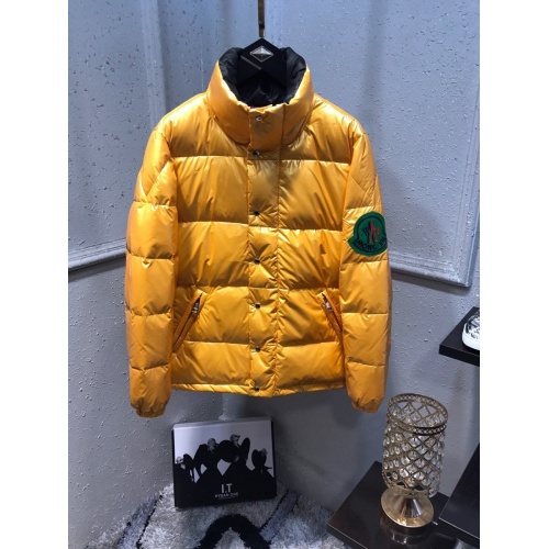 Moncler Down Feather Coat Long Sleeved For Men #834511 $140.00 USD, Wholesale Replica Moncler Down Feather Coat