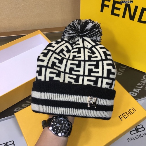 Replica Fendi Woolen Hats #834529 $32.00 USD for Wholesale