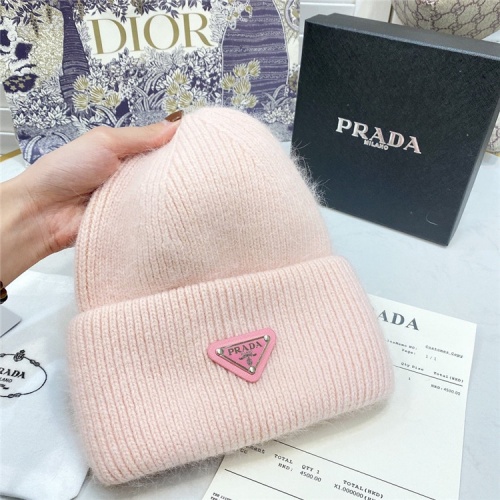 Replica Prada Woolen Hats #834545 $36.00 USD for Wholesale