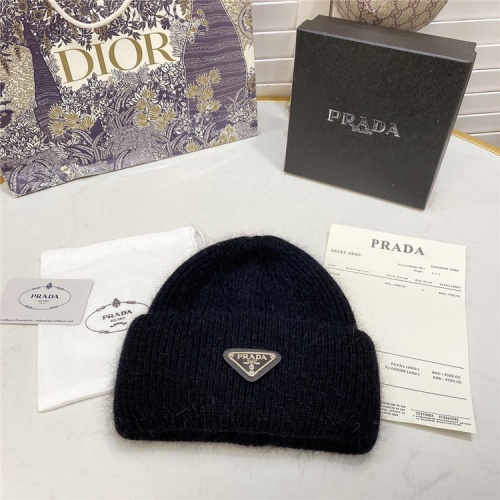 Replica Prada Woolen Hats #834549 $36.00 USD for Wholesale