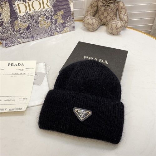 Replica Prada Woolen Hats #834549 $36.00 USD for Wholesale