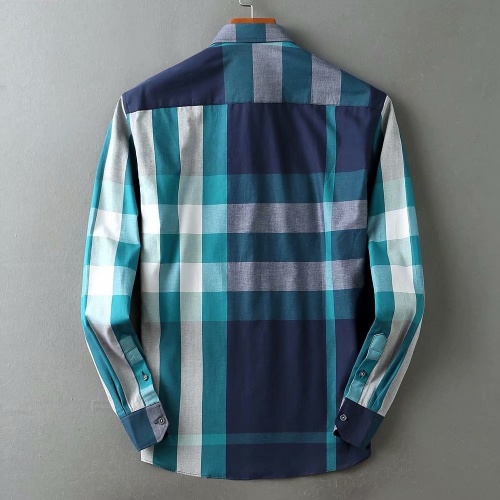 Replica Burberry Shirts Long Sleeved For Men #834606 $39.00 USD for Wholesale