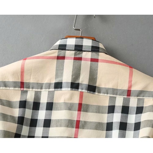 Replica Burberry Shirts Long Sleeved For Men #834607 $41.00 USD for Wholesale