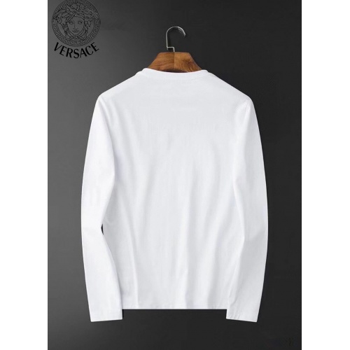 Replica Versace T-Shirts Long Sleeved For Men #834694 $34.00 USD for Wholesale