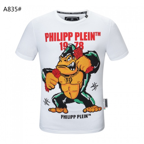 Philipp Plein PP T-Shirts Short Sleeved For Men #834760 $29.00 USD, Wholesale Replica Philipp Plein PP T-Shirts