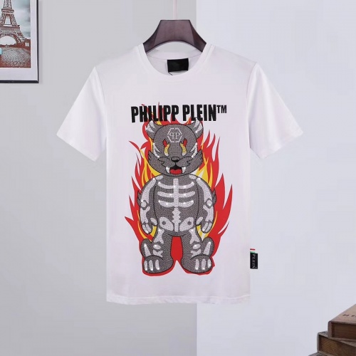 Philipp Plein PP T-Shirts Short Sleeved For Men #834791 $29.00 USD, Wholesale Replica Philipp Plein PP T-Shirts