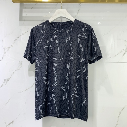 Fendi T-Shirts Short Sleeved For Men #834824 $40.00 USD, Wholesale Replica Fendi T-Shirts