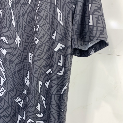 Replica Fendi T-Shirts Short Sleeved For Men #834824 $40.00 USD for Wholesale