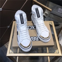 $112.00 USD Dolce & Gabbana D&G High Top Shoes For Men #830279