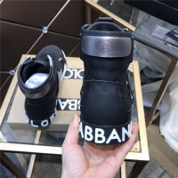 $112.00 USD Dolce & Gabbana D&G High Top Shoes For Men #830280
