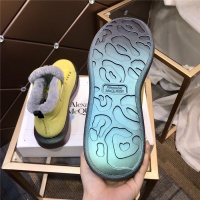 $122.00 USD Alexander McQueen High Tops Shoes For Men #830293