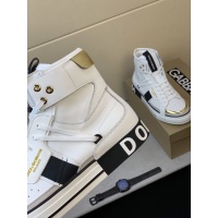 $105.00 USD Dolce & Gabbana D&G High Top Shoes For Men #832326