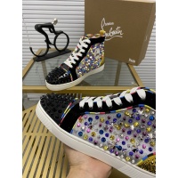 $98.00 USD Christian Louboutin High Tops Shoes For Men #833040