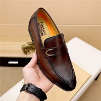 $80.00 USD Salvatore Ferragamo Leather Shoes For Men #833046