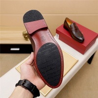 $80.00 USD Salvatore Ferragamo Leather Shoes For Men #833046