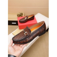 $82.00 USD Salvatore Ferragamo Leather Shoes For Men #833051