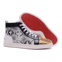 $98.00 USD Christian Louboutin High Tops Shoes For Men #833431