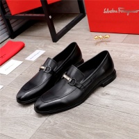 $98.00 USD Salvatore Ferragamo Leather Shoes For Men #833688