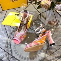 $100.00 USD Fendi High-Heeled Shoes For Women #833981