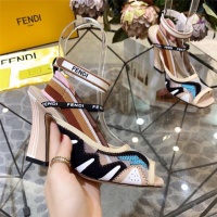 $100.00 USD Fendi High-Heeled Shoes For Women #833982