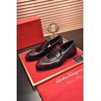 $82.00 USD Salvatore Ferragamo Leather Shoes For Men #834242