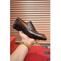 $82.00 USD Salvatore Ferragamo Leather Shoes For Men #834243