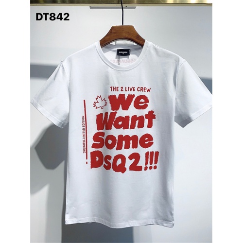 Dsquared T-Shirts Short Sleeved For Men #834888 $26.00 USD, Wholesale Replica Dsquared T-Shirts