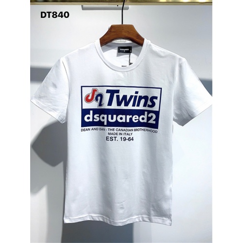 Dsquared T-Shirts Short Sleeved For Men #834907 $26.00 USD, Wholesale Replica Dsquared T-Shirts