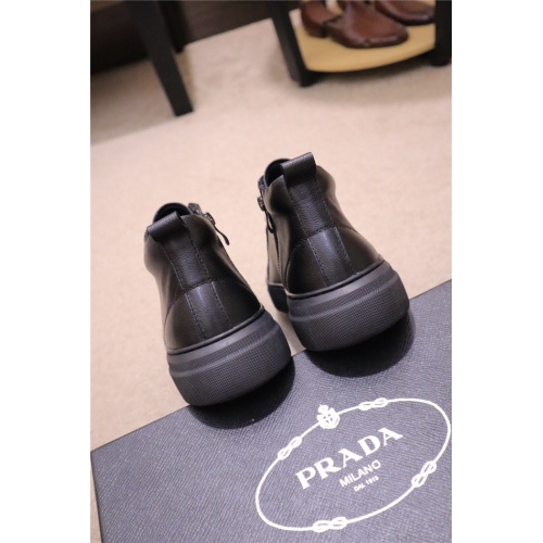 Replica Prada High Tops Shoes For Men #835005 $82.00 USD for Wholesale