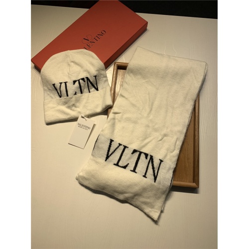 Replica Valentino Scarf & Hat Set For Women #835073 $44.00 USD for Wholesale