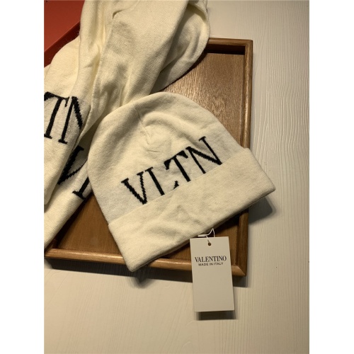 Replica Valentino Scarf & Hat Set For Women #835073 $44.00 USD for Wholesale