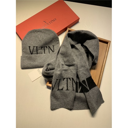 Replica Valentino Scarf & Hat Set For Women #835075 $44.00 USD for Wholesale
