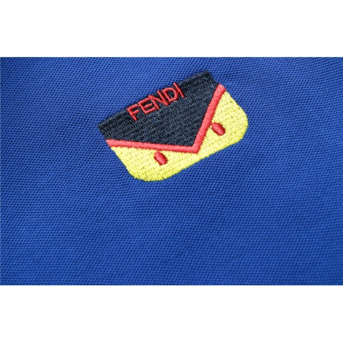 Replica Fendi T-Shirts Short Sleeved For Men #835141 $33.00 USD for Wholesale