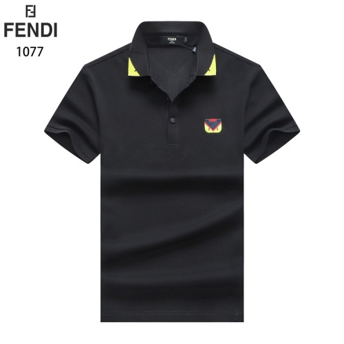 Fendi T-Shirts Short Sleeved For Men #835142 $33.00 USD, Wholesale Replica Fendi T-Shirts
