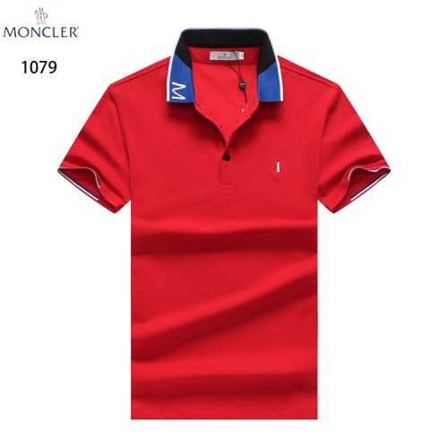Moncler T-Shirts Short Sleeved For Men #835144 $33.00 USD, Wholesale Replica Moncler T-Shirts